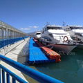 Floating dock plastic pontoon cubes 