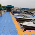 Floating dock plastic pontoon cubes 