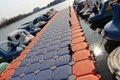 xinyi plastic pontoon floating dock for sale 