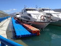xinyi plastic pontoon floating dock for sale 