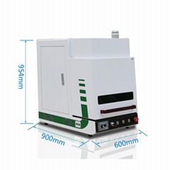 enclosed fiber laser marking machine