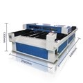 1300*2500mm 180W CO2 laser cutting machine