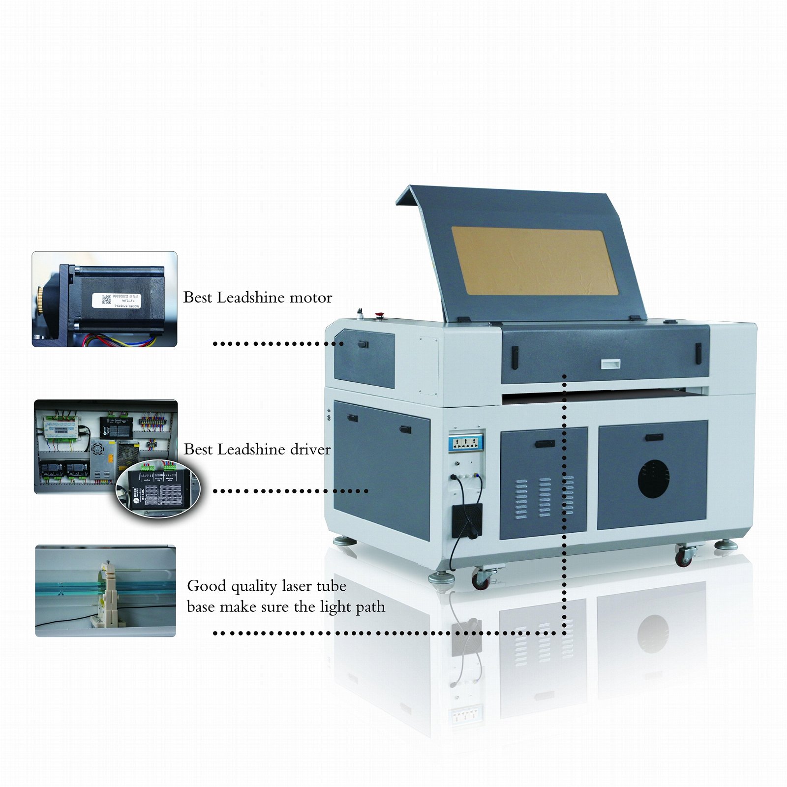 600*900mm 80W laser cutting machine 4