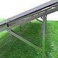 Galvanized ground mounting system