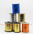 M type Metallic Yarn gold lurex thread with good price