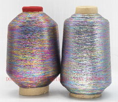 Multic color Mx-TYPE Metallic Yarn Lurex