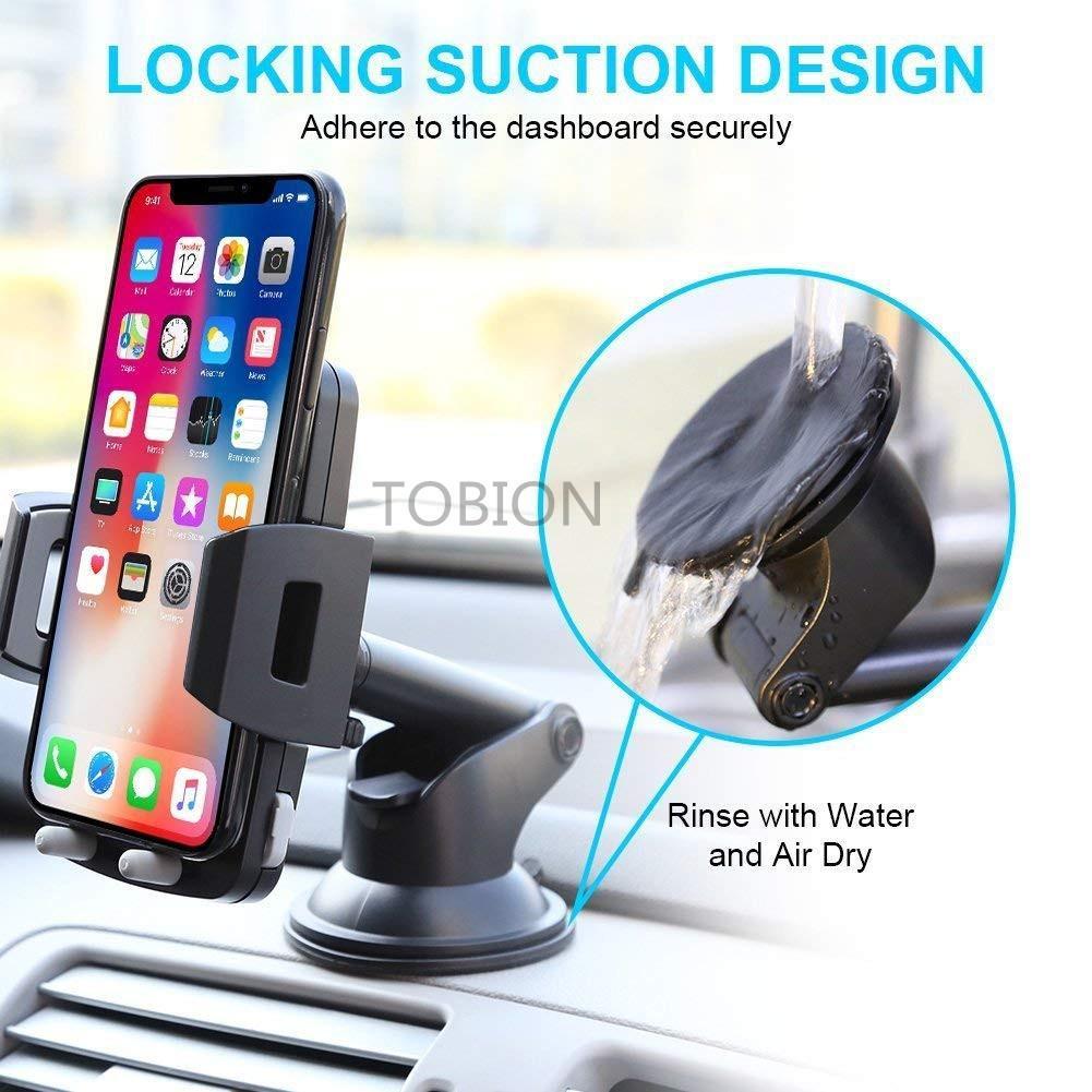 Windscreen Universal Dashboard & Windshield Car Phone Mount Holder for