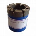 Diamond impreganted core bits 1