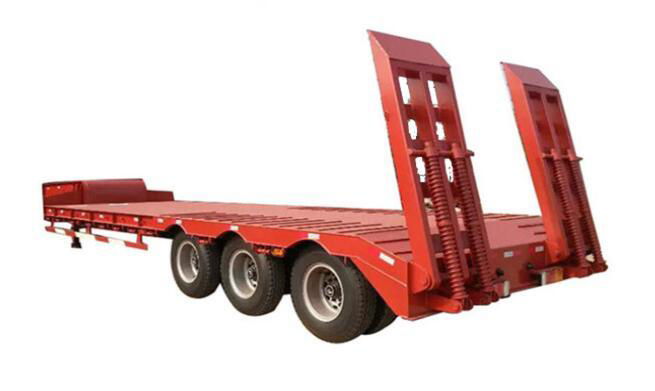 40tons 3 axles low bed trailer or sale 