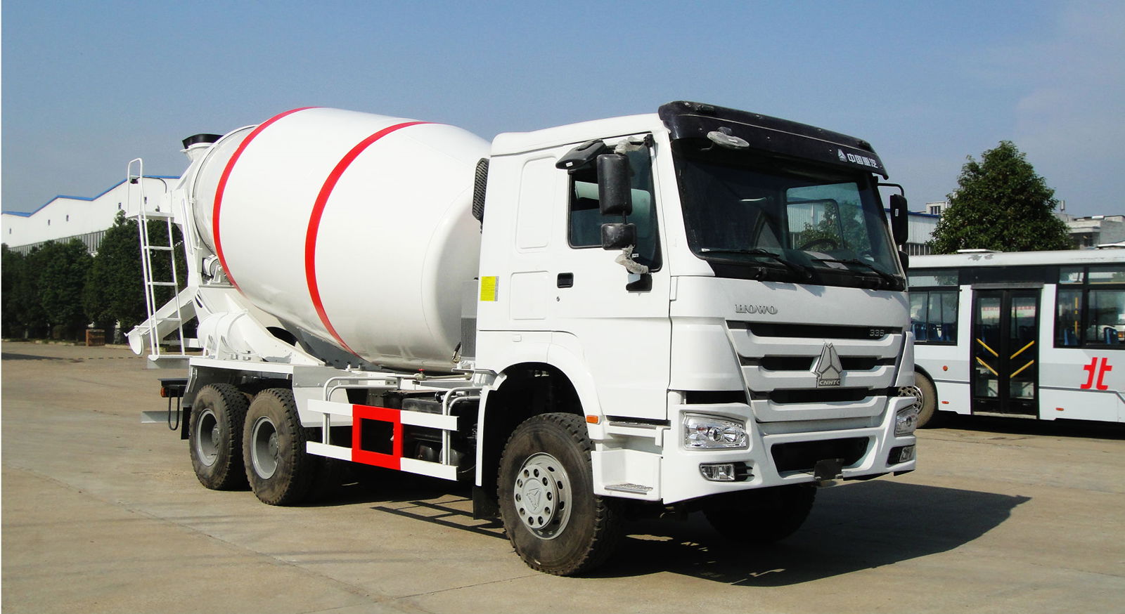 low price  SINOTRUK HOWO 371hp 9cubic meters concrete mixer truck 6x4 for 