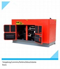ISO,CE Export standard Diesel generator set with Open or Canopy