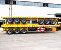 40 ft flatbed container semi trailer 1