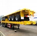 40 ft flatbed container semi trailer 3