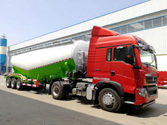 55CBM BULK CEMENT TANK TRAILER