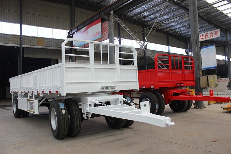 20 tons 2 axle drawbar trailer  for sale 2