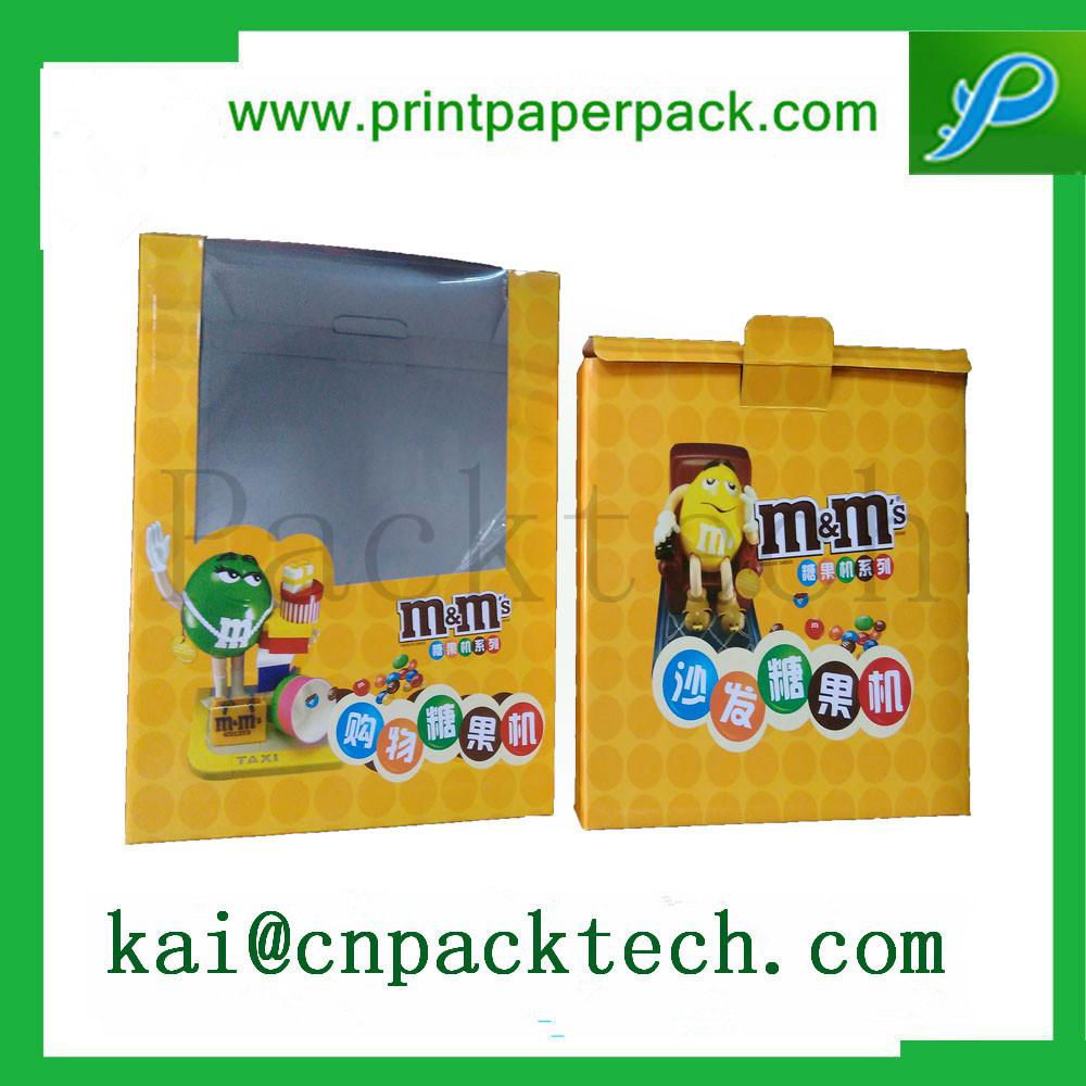 Customized Paper Packaging Box for Cellphone Case with Small Window