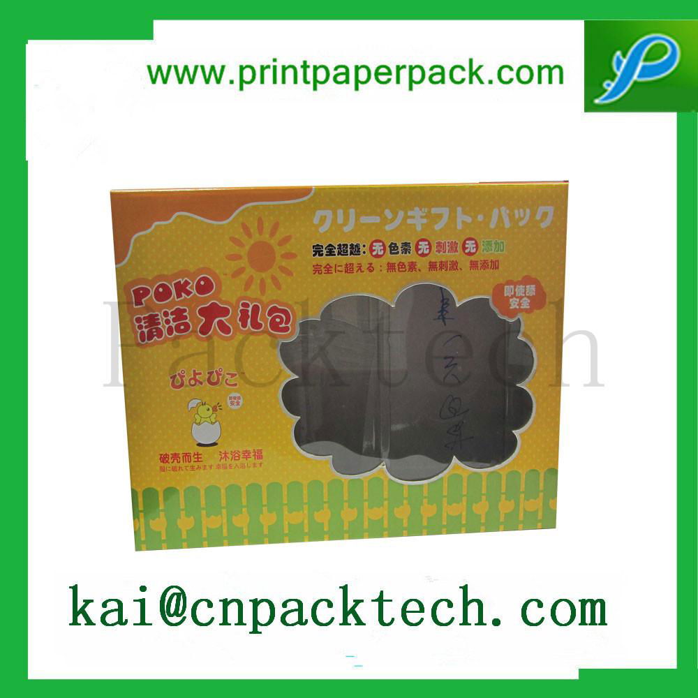 Customized Paper Packaging Box for Cellphone Case with Small Window 2