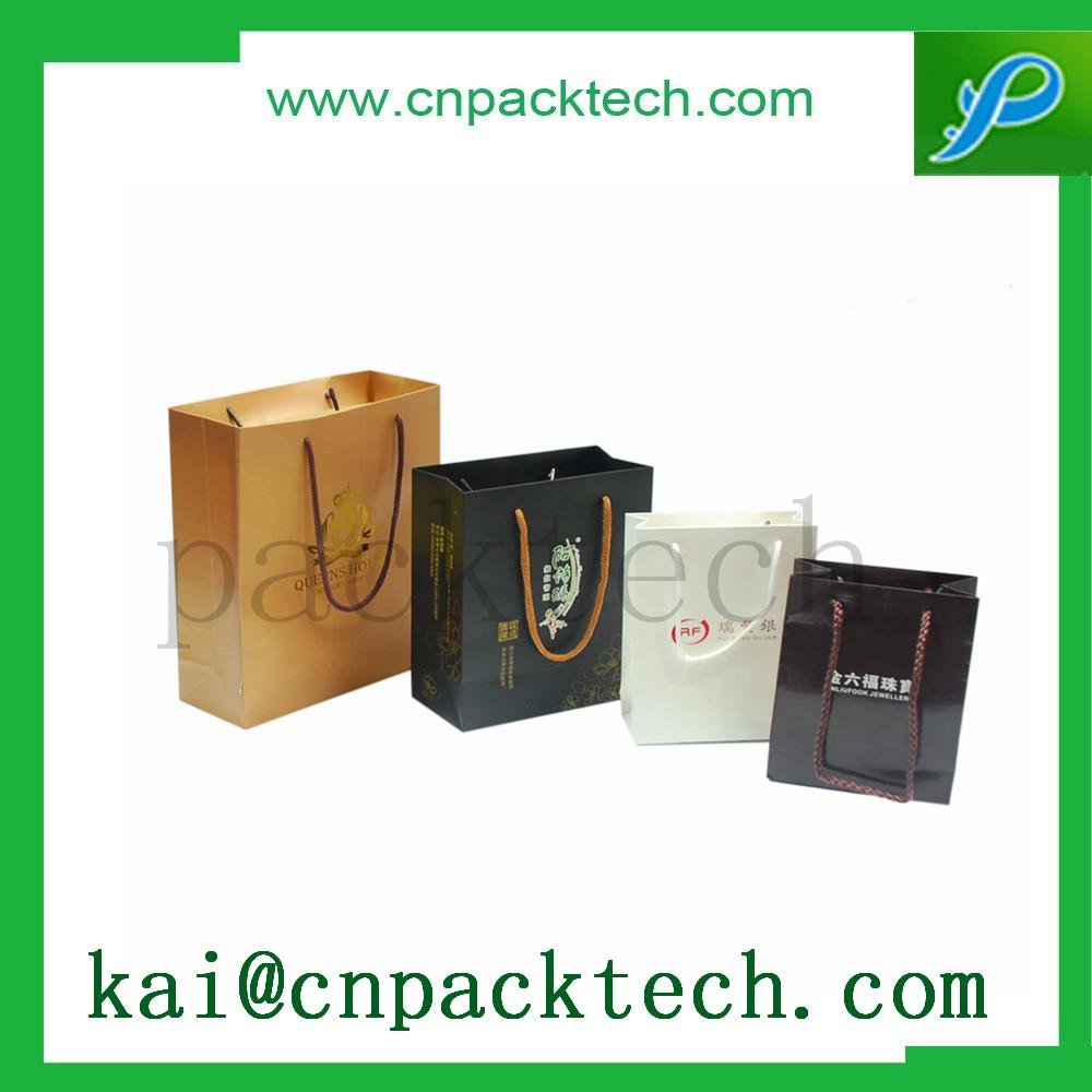 Gift Shpping Hand Bags Cosmetic Pape Packing Custom Case Bag