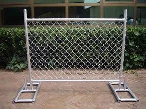 Chain Link Portable Fence