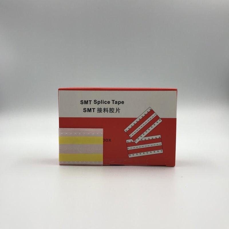 厂家供应定制双面SMT各种黄色高粘性接料带 4