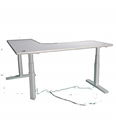 L shape high-end ergocomic technology office table 1