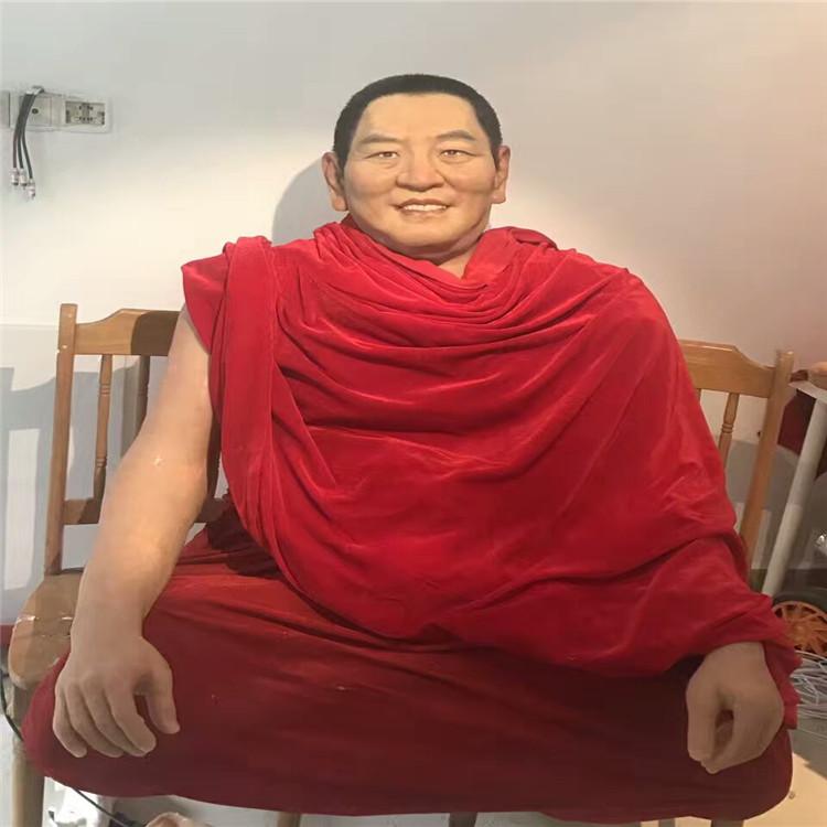 定製活佛等比蠟像全身硅膠廠家直銷