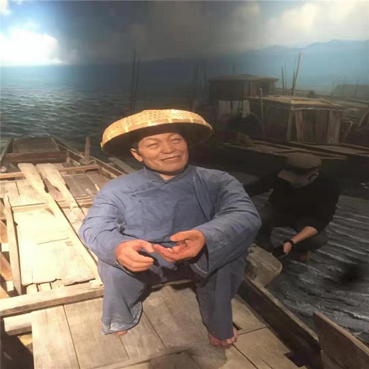 農耕文化館人物蠟像農博館定金 3