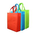 Promotional heat seal eco-friendly recycle pp non-woven tote shopping bag 1