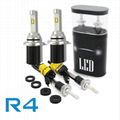 R4 LED headlamp car light  coper wiper