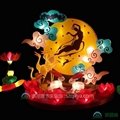 中秋节嫦娥奔月铁艺造型花灯