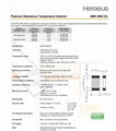 現貨Heraeus PT1000-SMD0805B貼片式鉑電阻 2