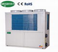 Circulating hot water heat pump for