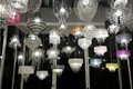 Chandelier Style Clear Acrylic Chrome Ceiling Light Shade Easy Fit Pendant Lamp 2