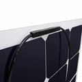 100W 12V Bendable Lightweight Thin Monocrystalline Flexible Solar Panel 3