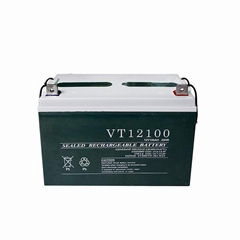 12V 100AH Sealed Lead Acid Solar Power Storage Battery