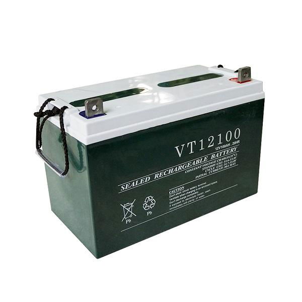 12V 100AH Sealed Lead Acid Solar Power Storage Battery 3