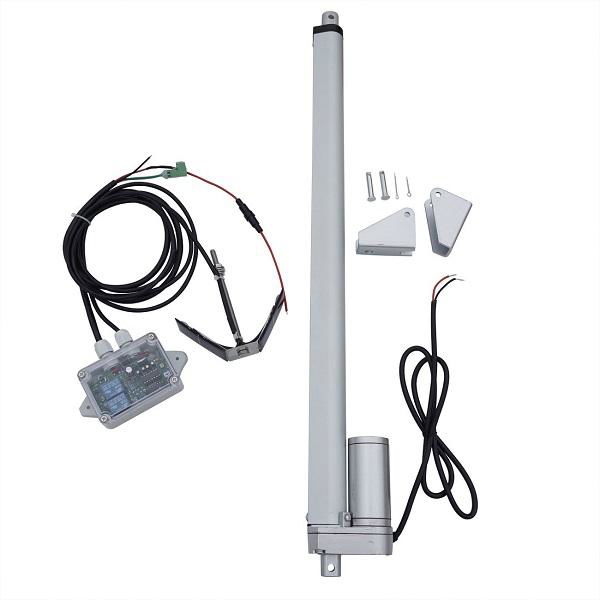 Single Axis Solar Tracker Kit with 12V Linear Actuator & Track Controller