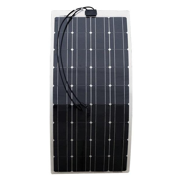 Semi-flexible 100 Watt 12V Solar Panel 