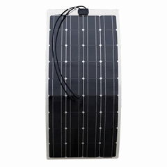 Semi-flexible 100 Watt 12V Solar Panel 