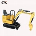 Long warranty China made mini digger for sale 800kg