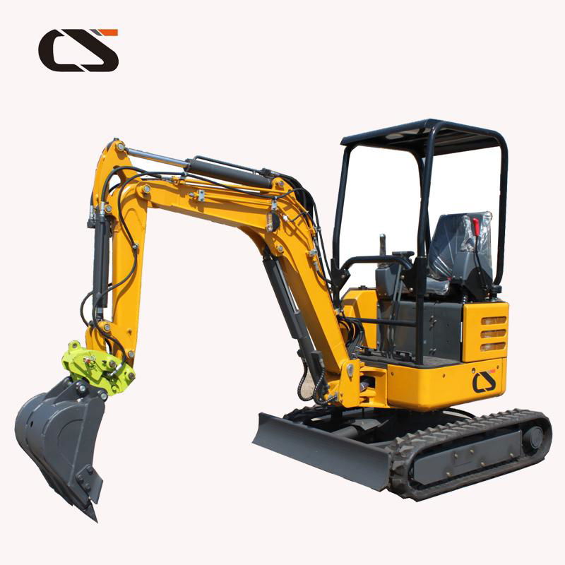 China famous brand rubber track 1.8ton mini excavator for sale