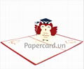 Bird Graduation-popupcard-birthdaycard-congratulationscard