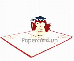 Bird Graduation-popupcard-birthdaycard-congratulationscard