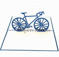 cyclist-3d-pop up card-greeting