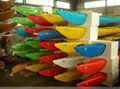Plastic rotational mould for kayak and other water play equipment