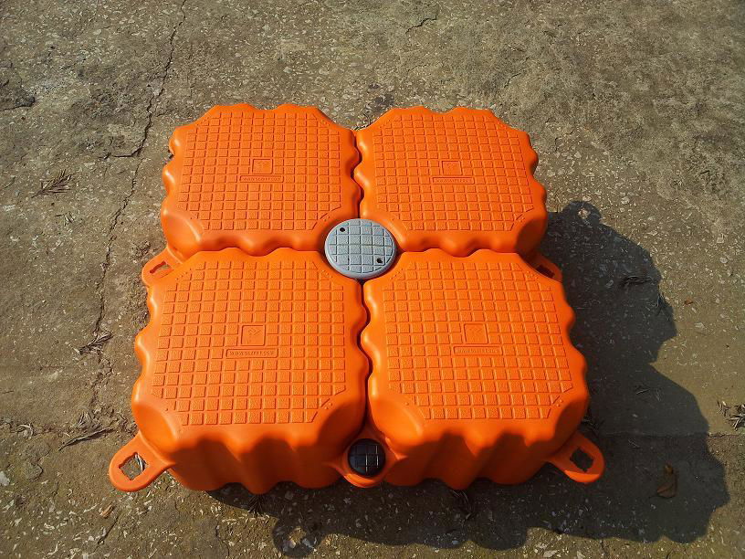 Rotational boat rotomolding pontoon float buoy made of PE with OEM service 2