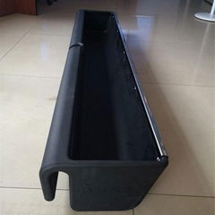 Plastic rotational mould for animal meal feeder made of LLDPE