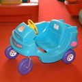 Customized rotomolding plastic toy of kid's rider desk and car made of PE  1