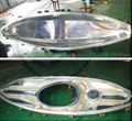 Plastic rotational mould for kayak with OEM service made of LLDPE 5