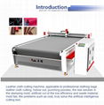 Jinan AOL nylon fabric cloth textile cutting machine 1